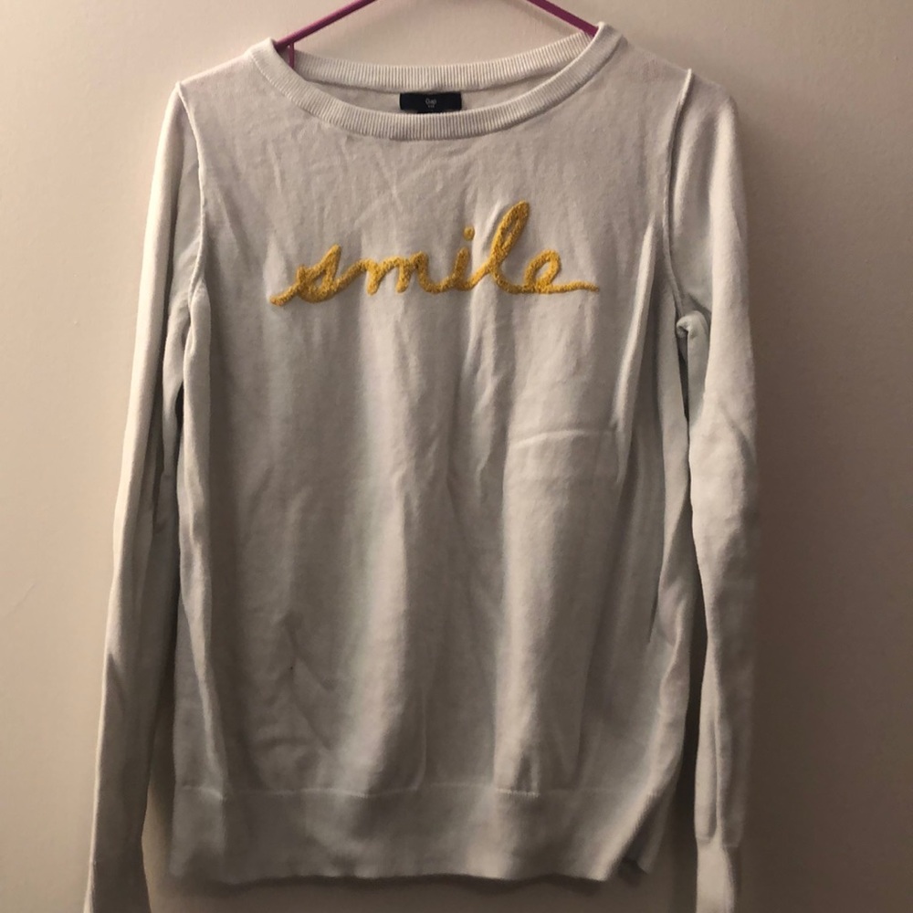 GAP “Smile” Sweater